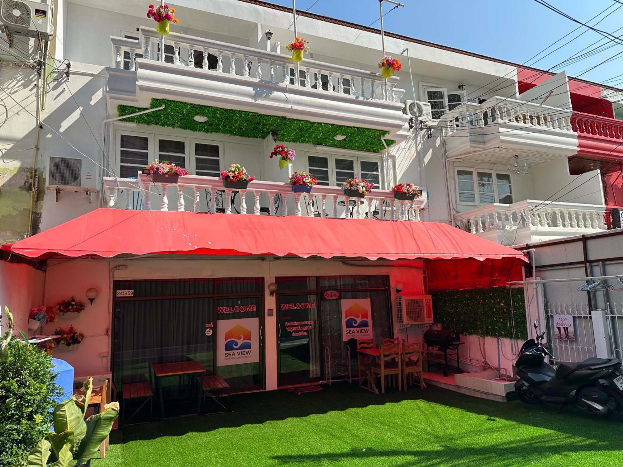 Sea View Jomtien Guest House Экстерьер фото